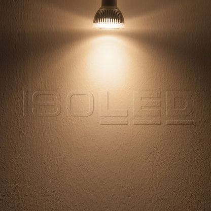 GU10 glas COB | LED-lamp | dimbaar | 6W | 70°