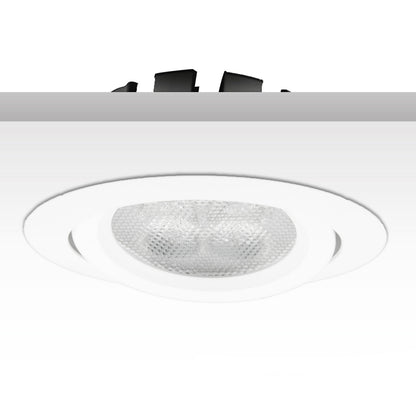 Inbouwspot | rond | 2700K | 8W | 72° | dimbaar | wit
