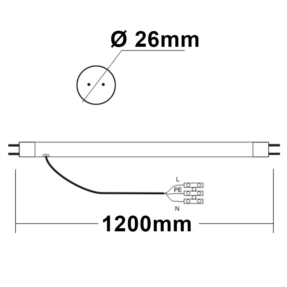 Highline+ | LED-buis | T8 | mat