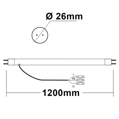Highline+ | LED-buis | T8 | mat