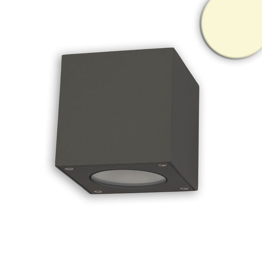 Buitenwandlamp | Up&Down | 2x3W CREE | warm wit | IP54 | antraciet