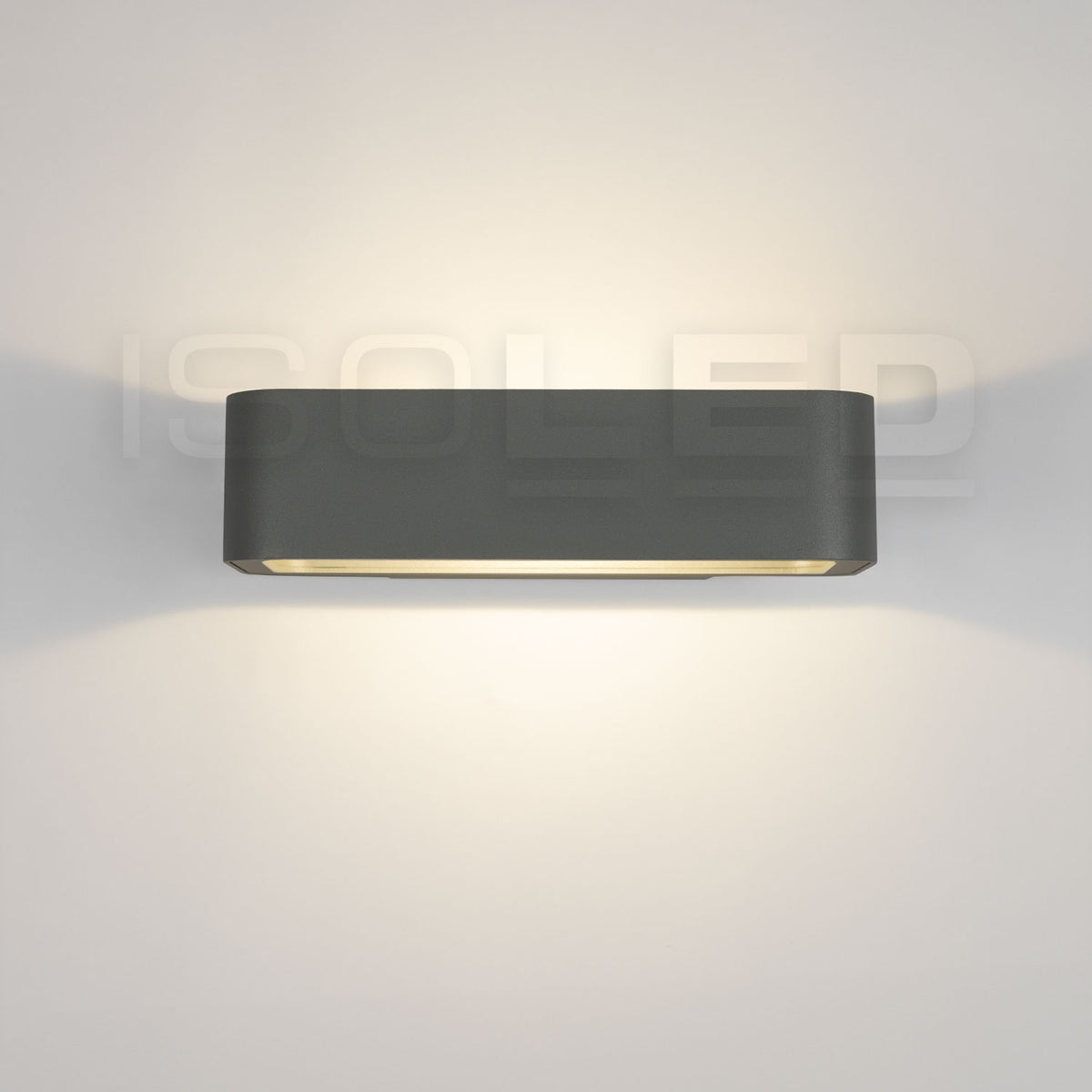 Buitenwandlamp | Up&Down | 1x7W CREE | warm wit | IP54 | antraciet