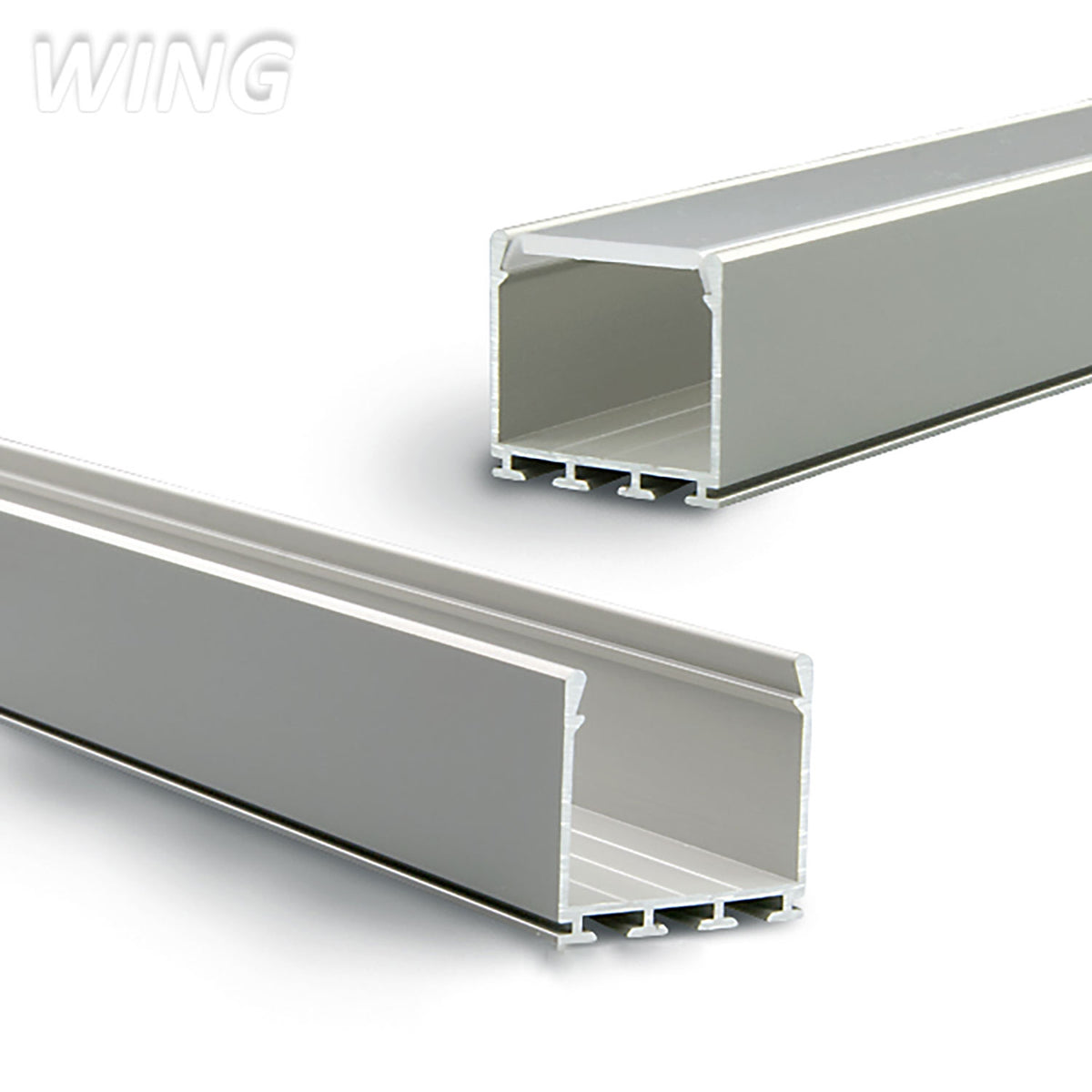 WING20 | Aluminium profiel | opbouw | geanodiseerd | 200cm