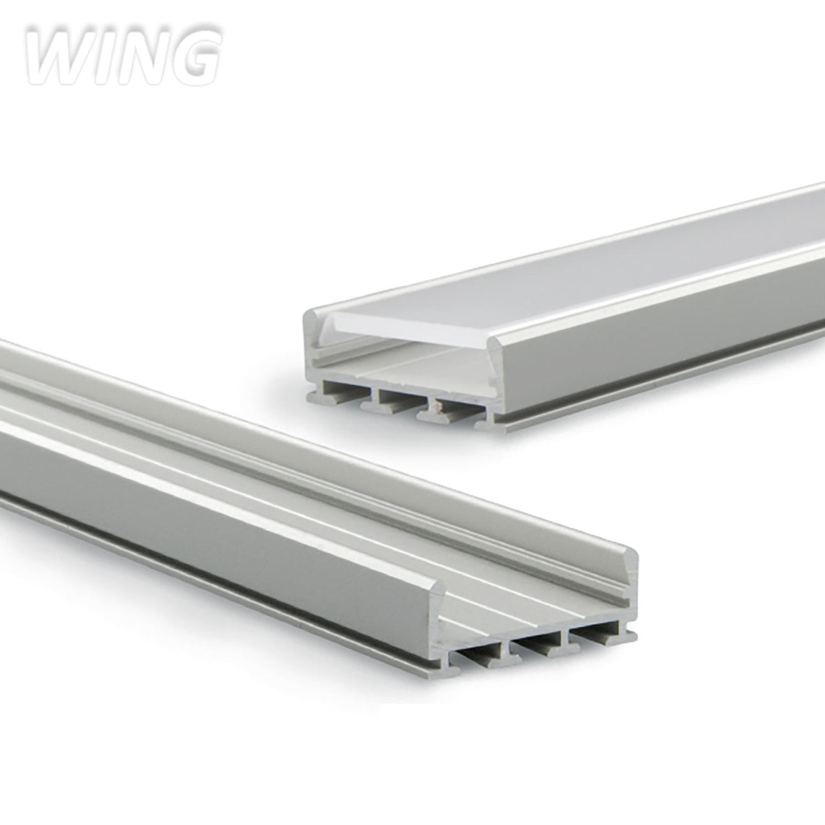 WING20 small | Aluminium profiel | opbouw | geanodiseerd | 200cm