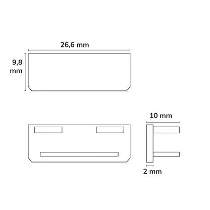 WING20 small | Profielaccessoire | eindkap