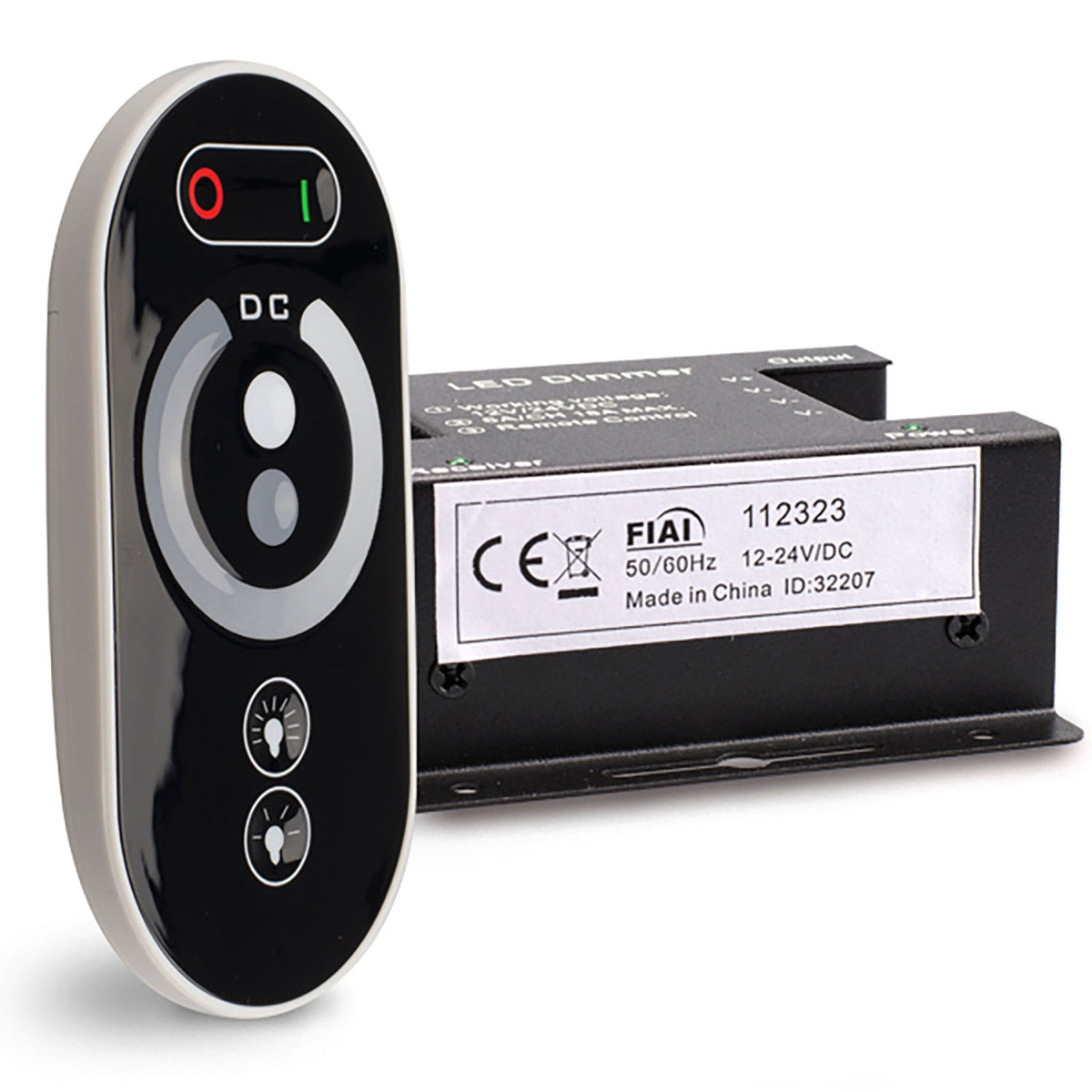 Dimmer | touch radio | 1-kanaals | 12-24V | 9A