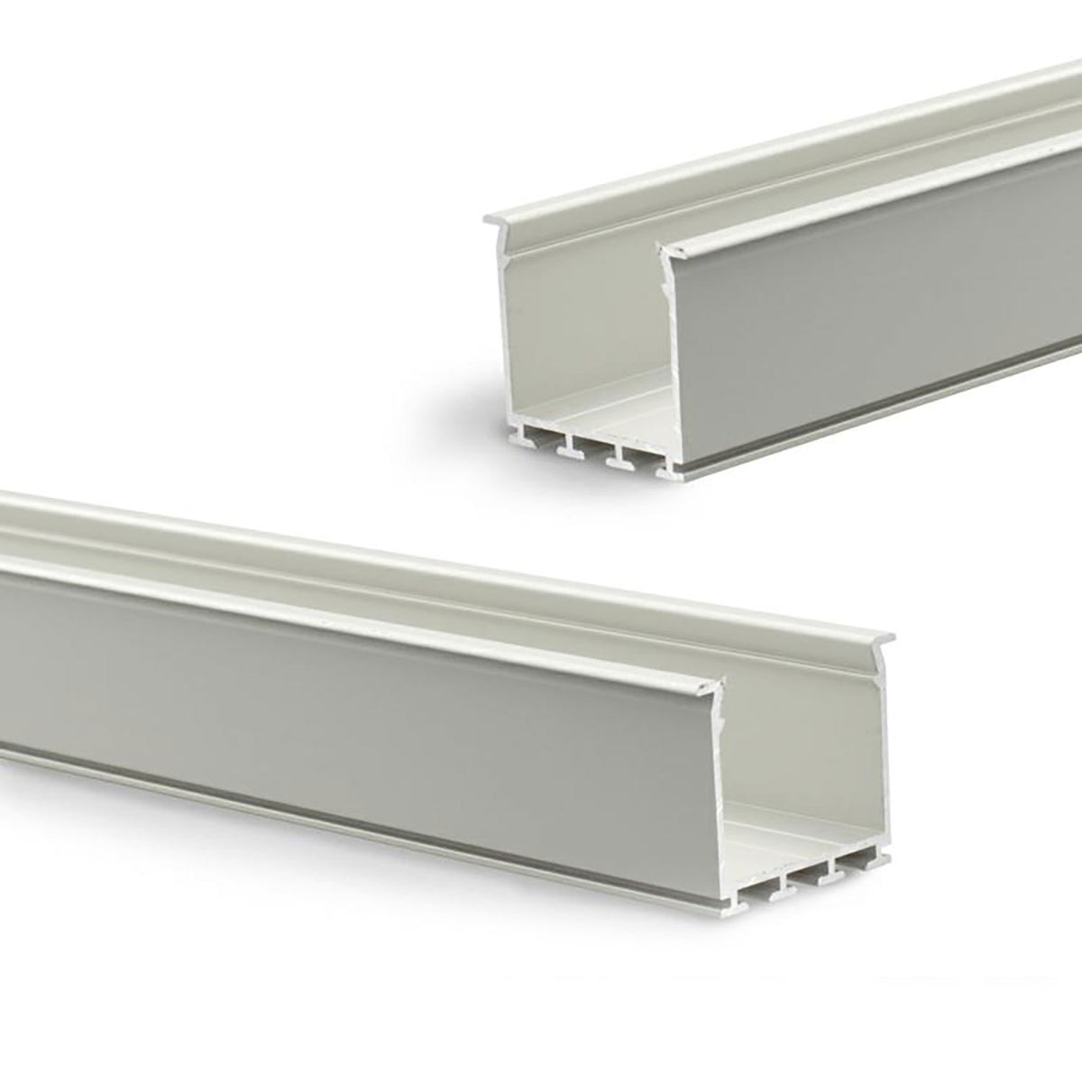 WING20 mini | Aluminium profiel | inbouw met rechte flens | geanodiseerd | 200cm