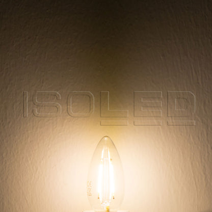 E14 | LED-lamp | kaars | helder | 2700K | dimbaar