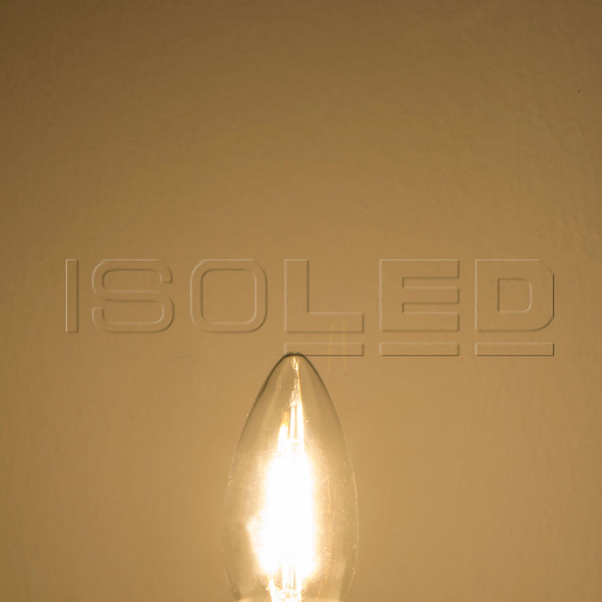 E14 | LED-lamp | kaars | helder | 2700K | dimbaar