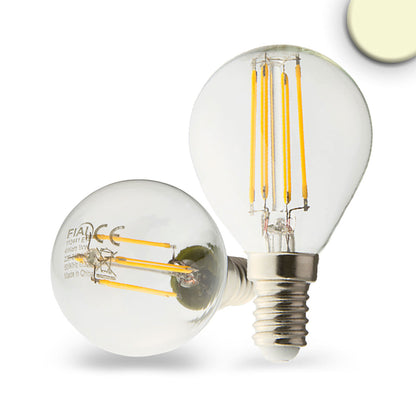 LED-lamp | E14 kogel | helder | 2700K | 4W | dimbaar