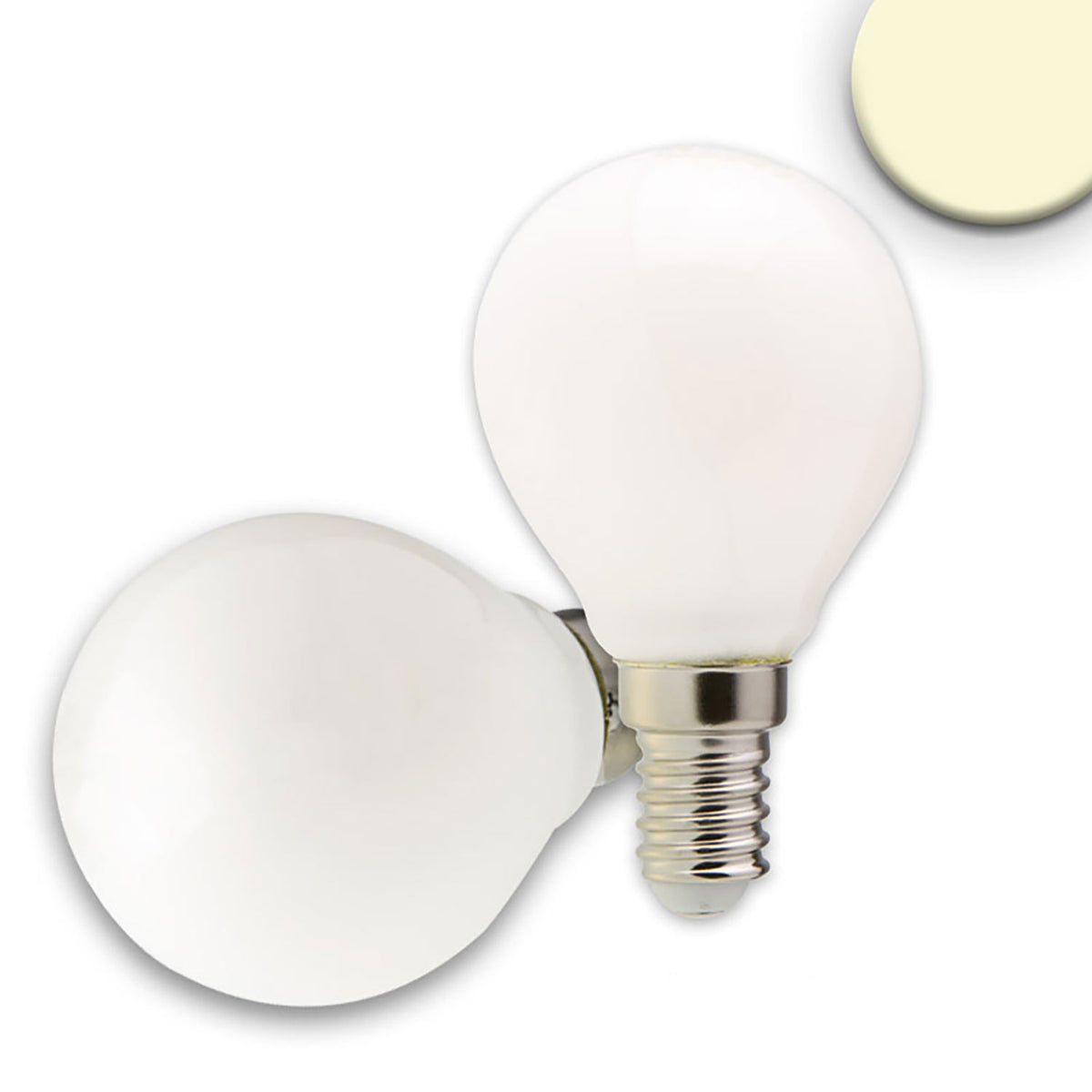LED-lamp | E14 kogel | mat | 2700K | 4W | dimbaar