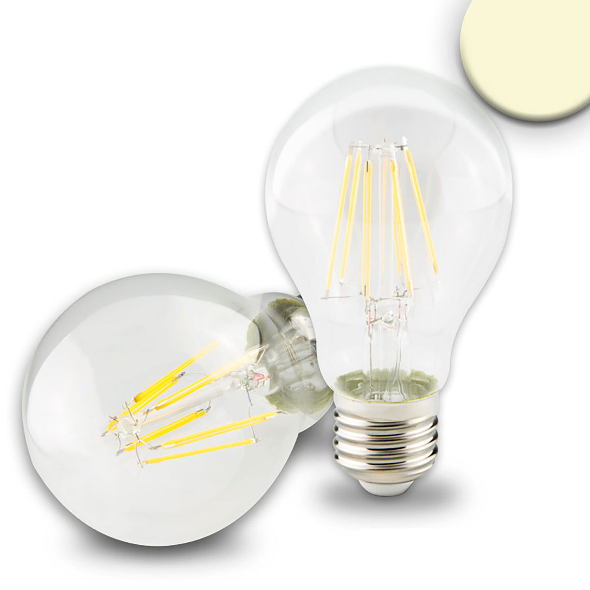 LED-lamp | E27 peer | helder | 2700K | dimbaar
