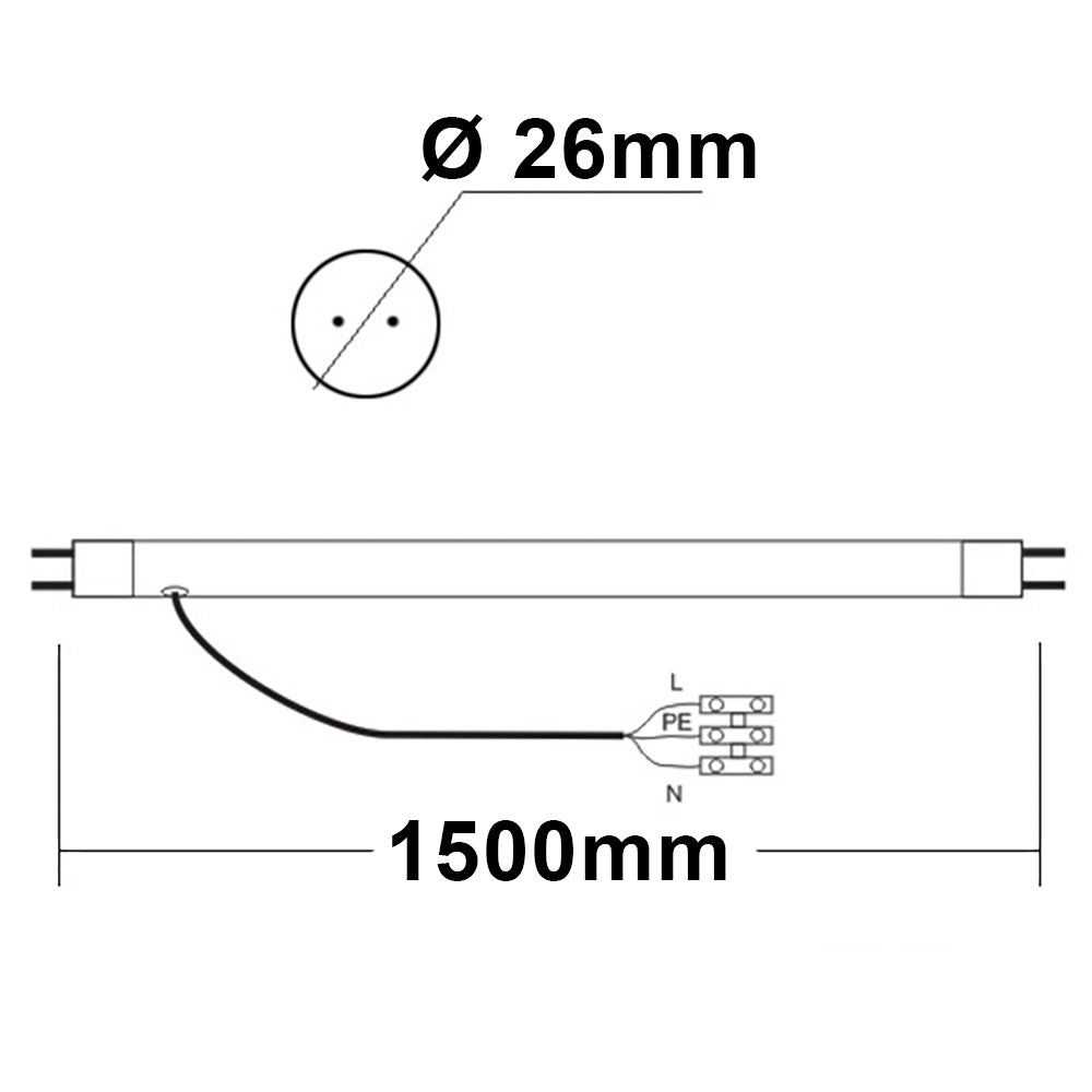 Highline+ | LED-buis | T8 | mat