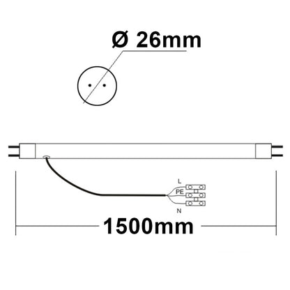 Highline+ | LED-buis | T8 | mat
