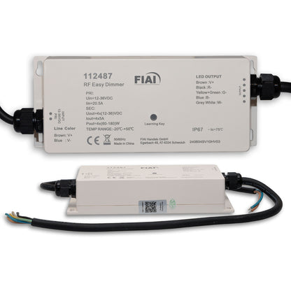 Sys-One | Dimmer | draadloos PWM | 4 kanalen | 12-36V | 4x5A | IP66