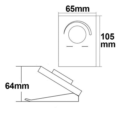 Sys-One | Afstandsbediening | eenkleurig | 1 zone | tafelmodel draaiknop