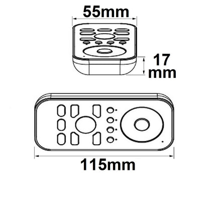 Sys-One | Afstandsbediening | dynamic white | 4 zones | multifunctioneel