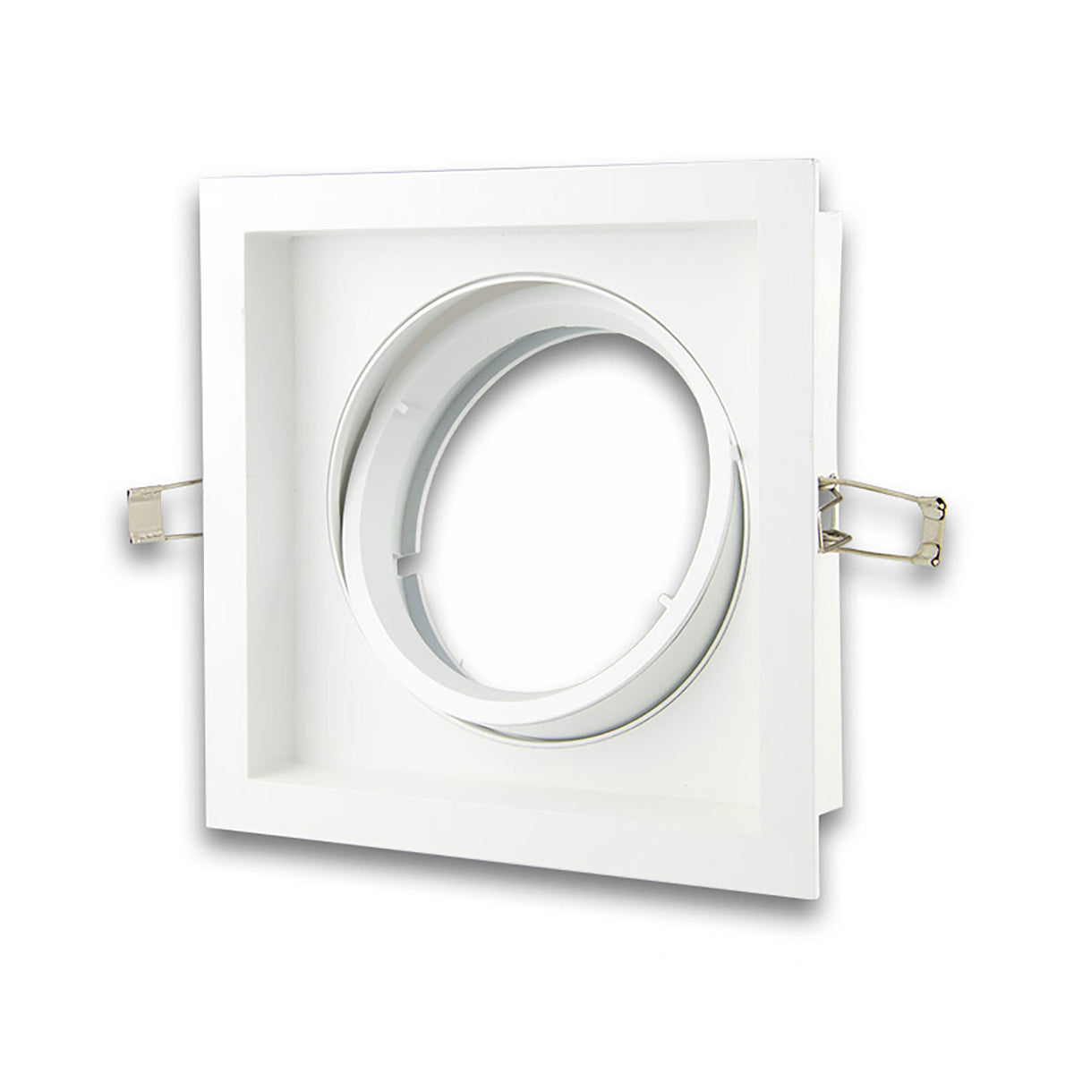 AR111 | Inbouwframe | vierkant | 1-voudig | kantelbaar