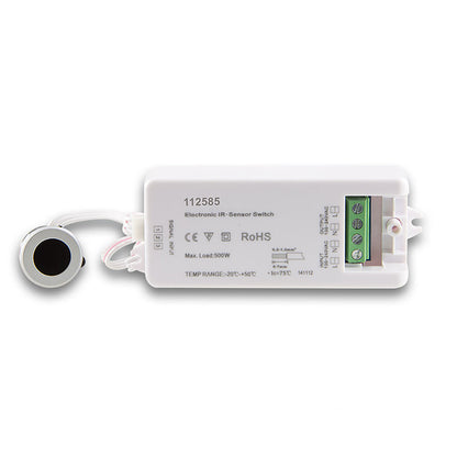 Sensor | veegschakelaar | sensorkop zilver | 6cm | 230V | 500VA
