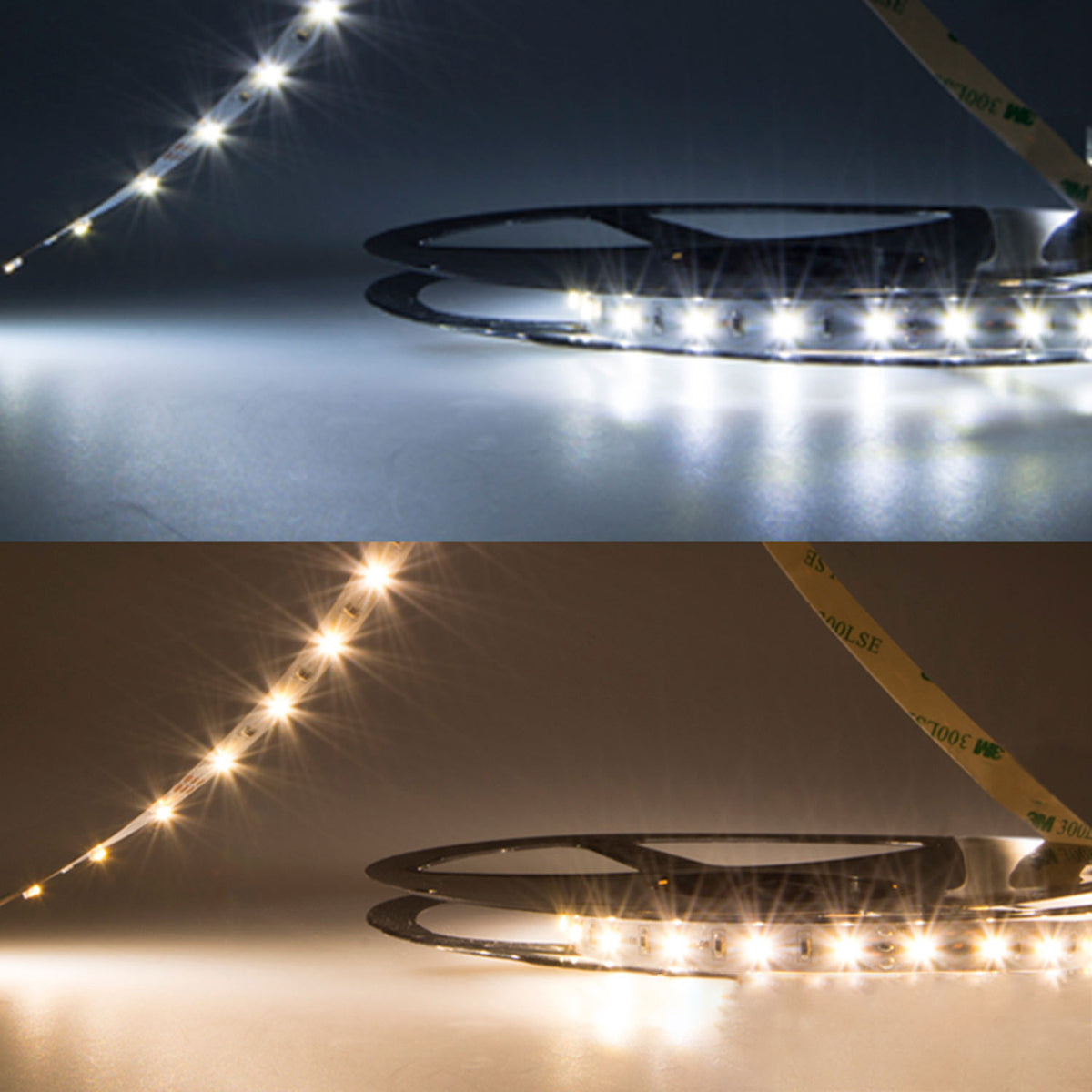 SIL830/860 CCT | LED-strip | 5m | 3000-6000K | 5W+5W | 24V | IP20