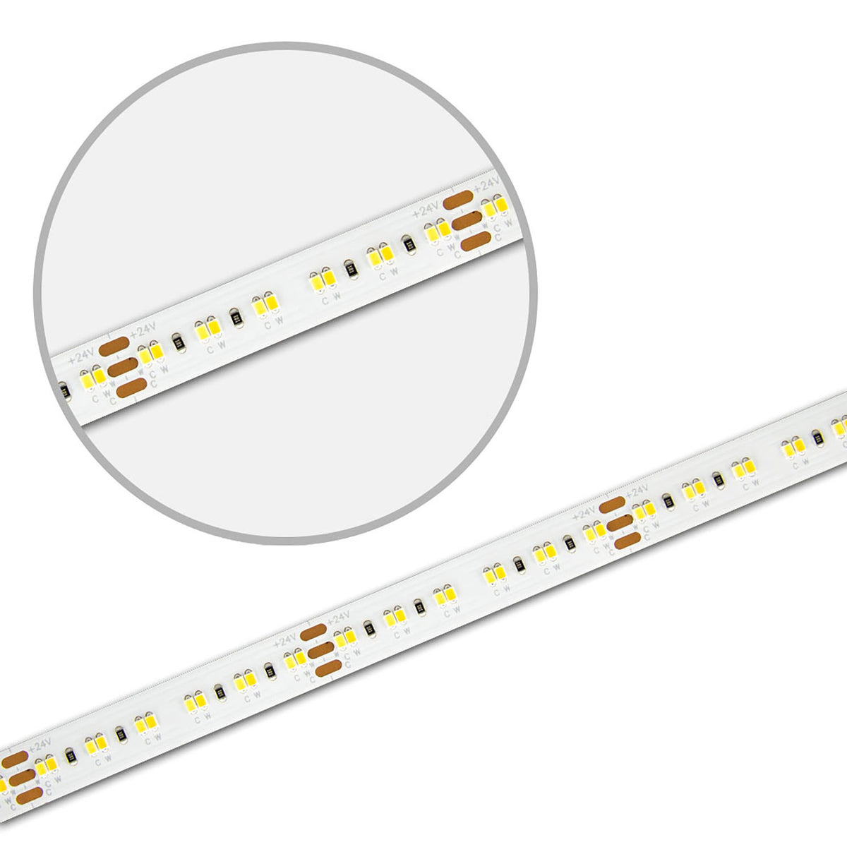 Linear10 CRI930/960 CCT | LED-strip | 5m | 3000K-6000K | 10W+10W | 240 LED/m | 24V | IP20