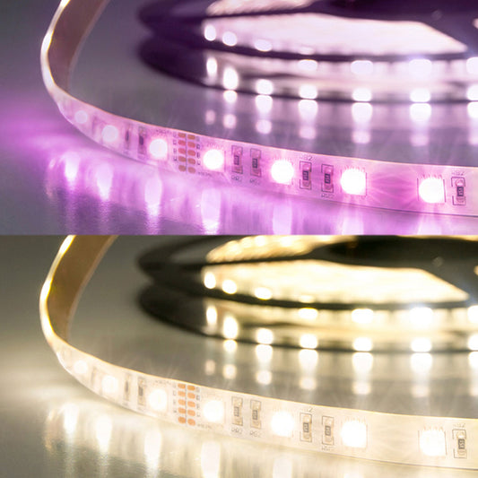 SIL RGB+WW | LED-strip | 4in1 | 5m | 19W | 60 LED/m | 24V | IP20