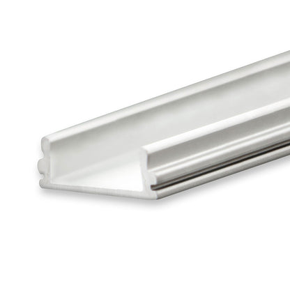 SURF12 BORDERLESS FLAT | Aluminium profiel | opbouw | geanodiseerd | 300cm