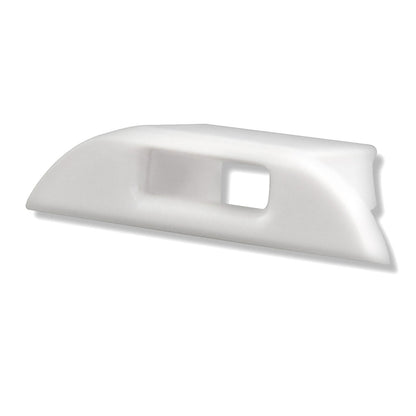 EC40 | Profielaccessoire | eindkap grijs voor SURF11 | met kabeldoorvoer | 1 stuk