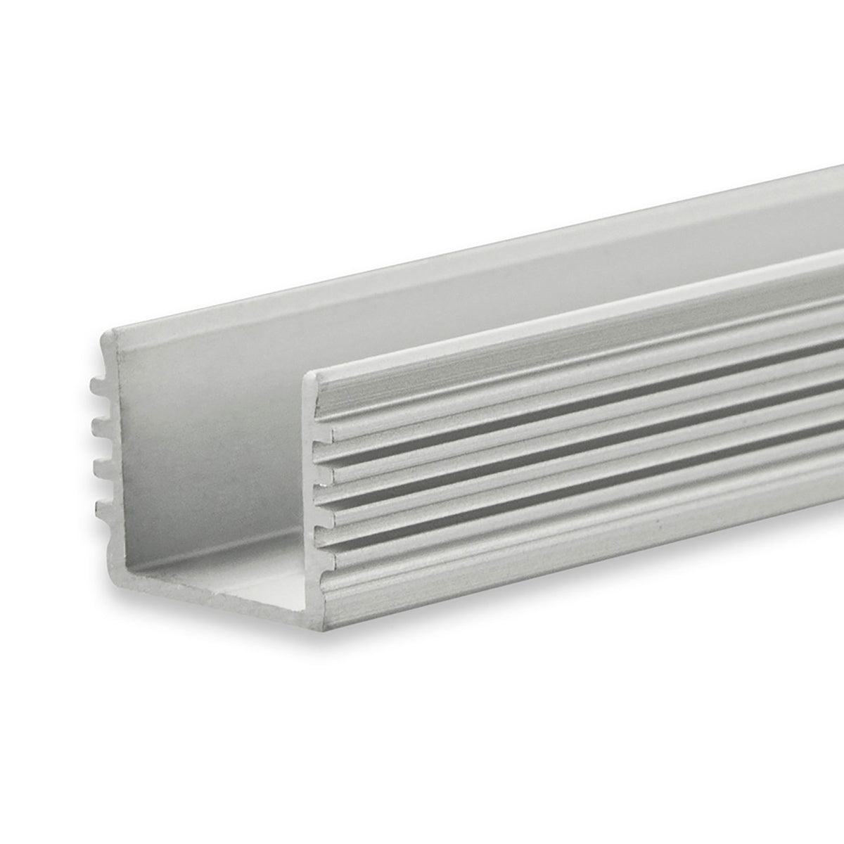 SURF12 BORDERLESS | Aluminium profiel | opbouw | geanodiseerd | 200cm