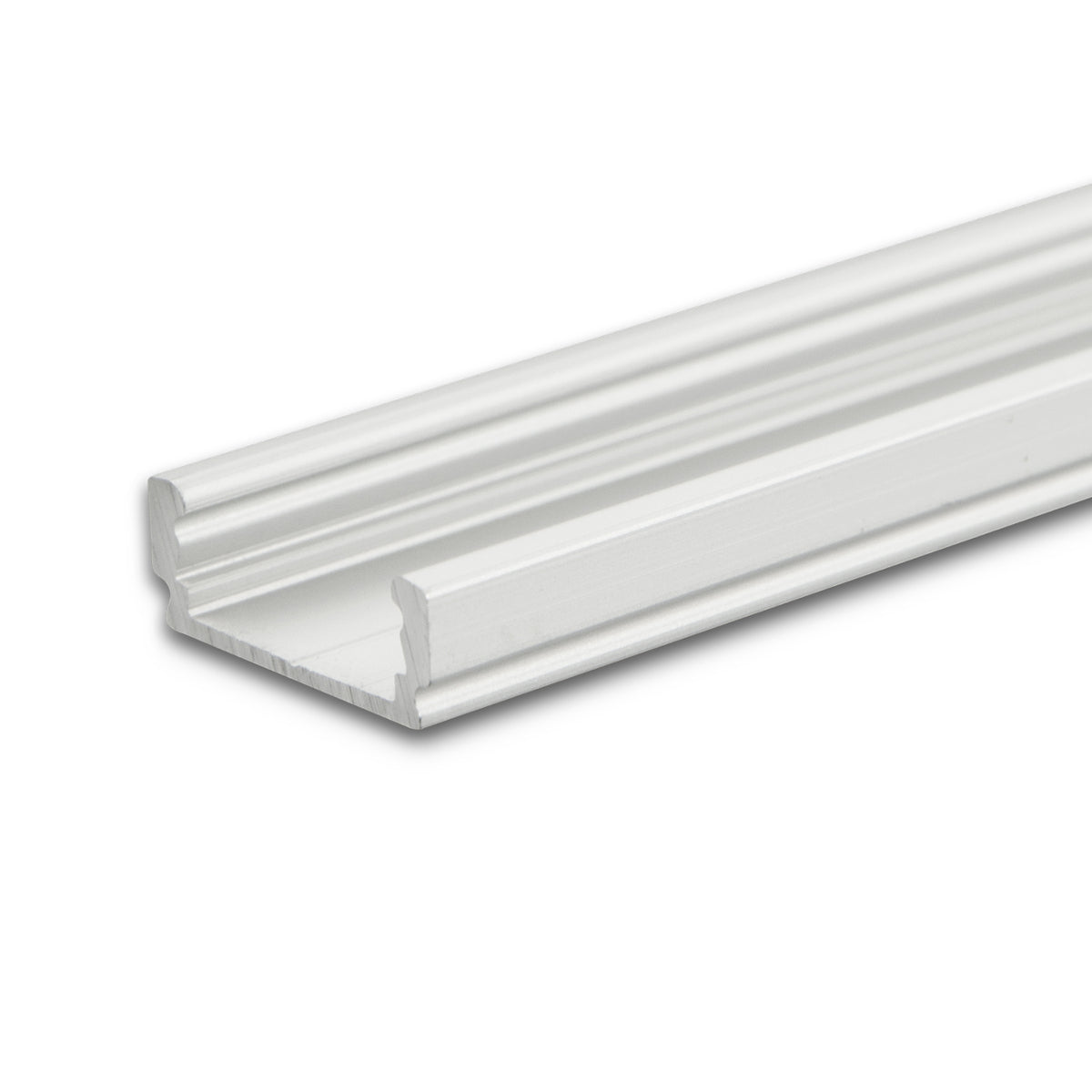 SURF12 FLAT | Aluminium profiel | opbouw | geanodiseerd | 300cm