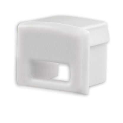 EC5 | Profielaccessoire | eindkap grijs voor SURF12 | met kabeldoorvoer | 1 stuk