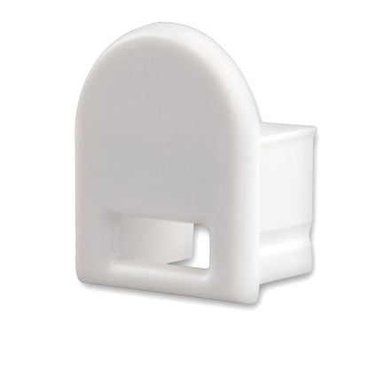 EC14 | Profielaccessoire | eindkap grijs voor SURF12 BORDERLESS + COVER5 | met kabeldoorvoer