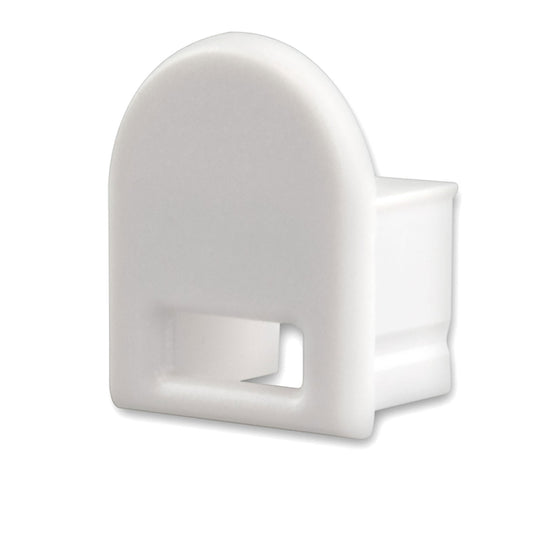 EC14 | Profielaccessoire | eindkap grijs voor SURF12 BORDERLESS + COVER5 | met kabeldoorvoer