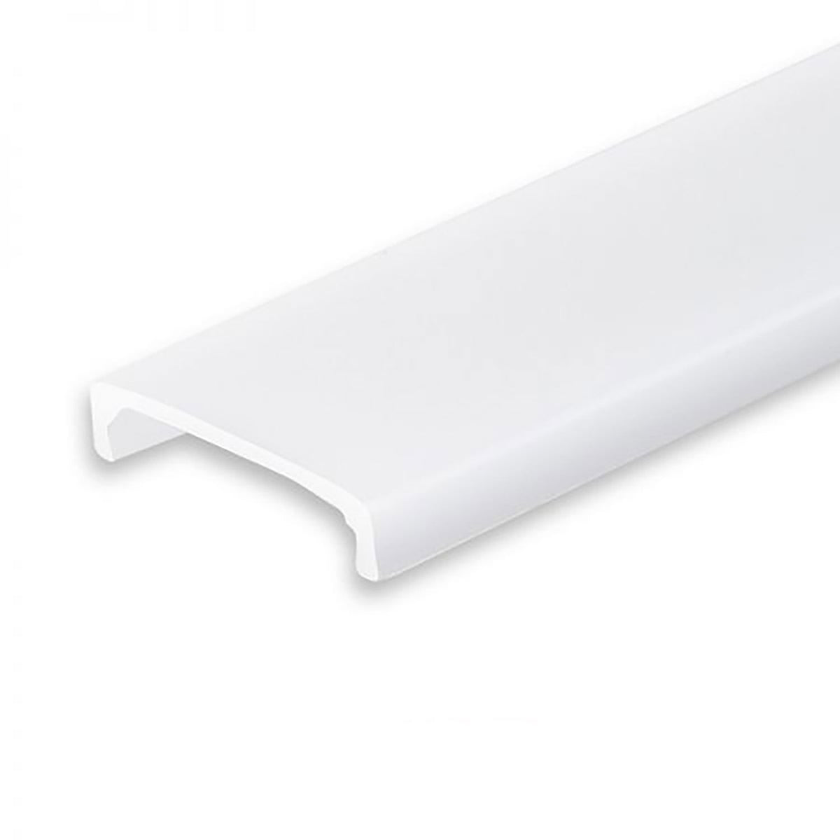 COVER3 | Profielaccessoire | Afdekking opaal gesatineerd | 600cm | voor SURF12 RAIL/BORDERLESS