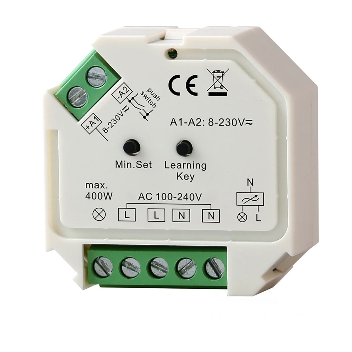 Sys-One | Dimmer | radio/drukknop | 230V | 200VA