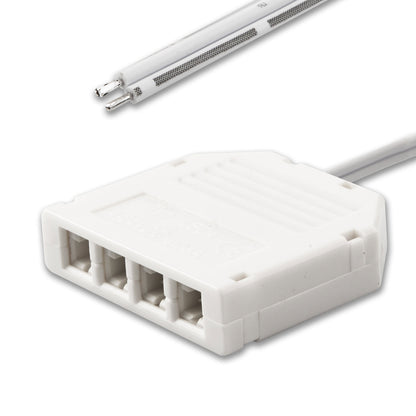 MiniAMP | Connector | 4-voudige verdeler female | 60cm kabel | max. 3A