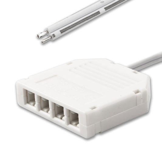 MiniAMP | Connector | 4-voudige verdeler female | 60cm kabel | max. 3A