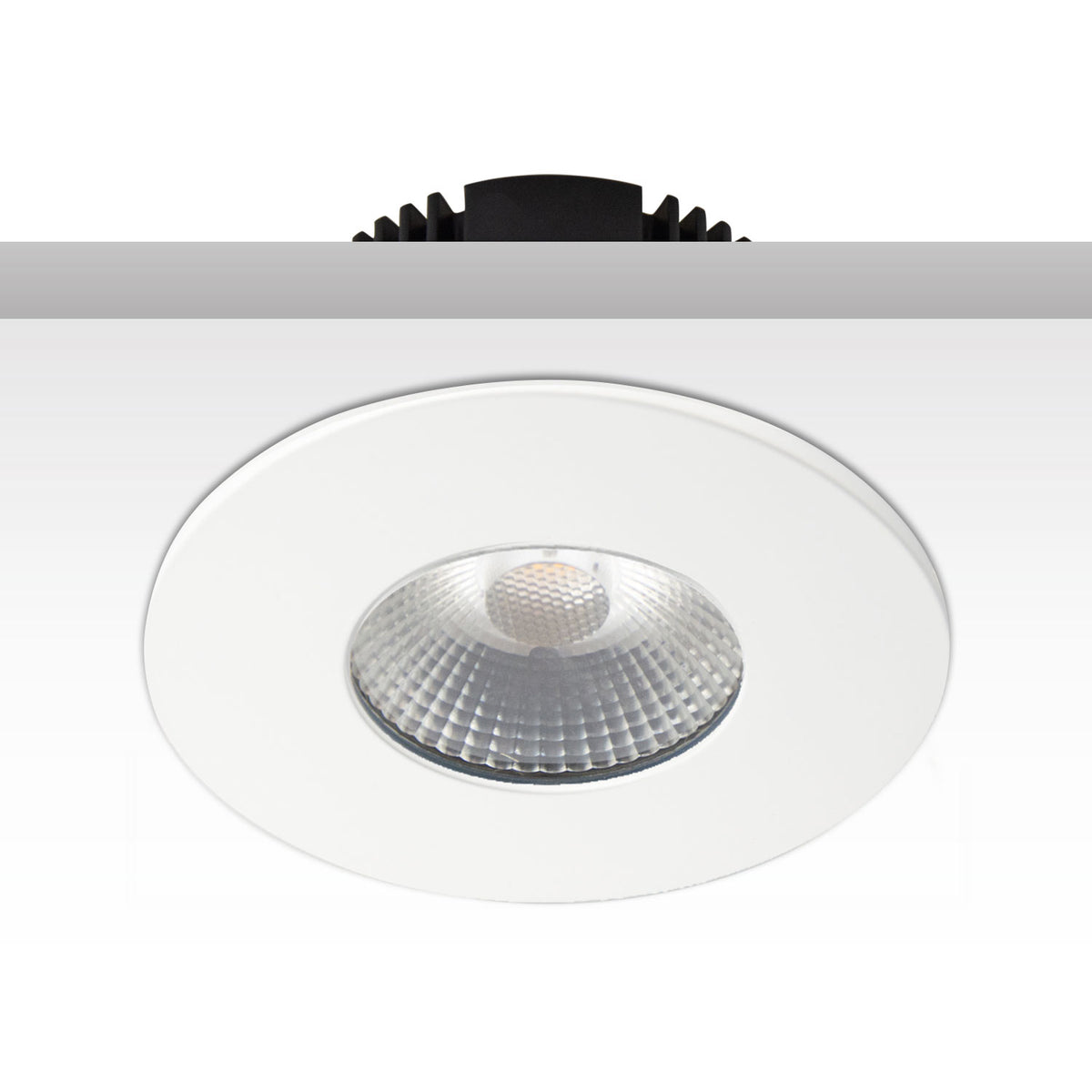 Sys-68 | Inbouwframe | afdekring rond | wit mat