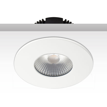Sys-68 | Inbouwframe | afdekring rond | wit mat