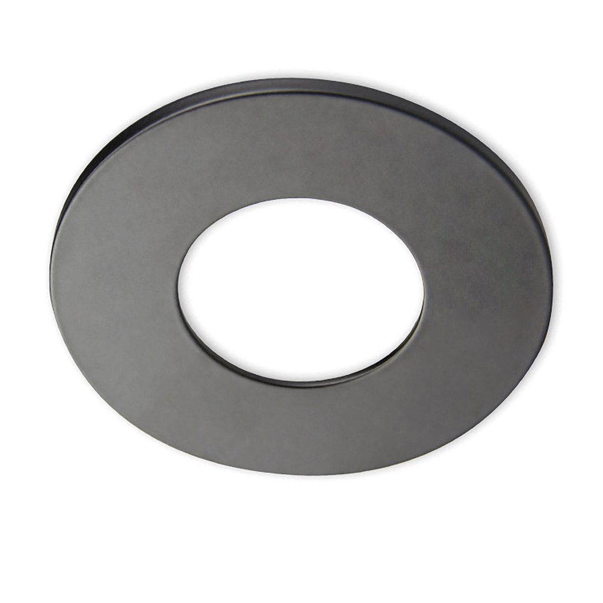 Sys-68 | Inbouwframe | afdekring rond | zwart mat