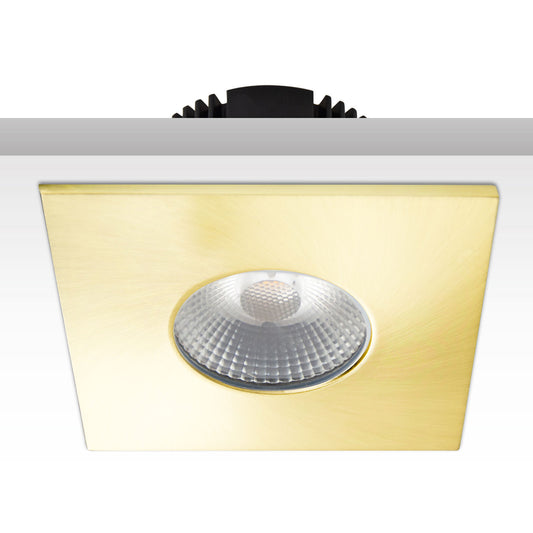 Sys-68 | Afdekring | vierkant | goud geborsteld
