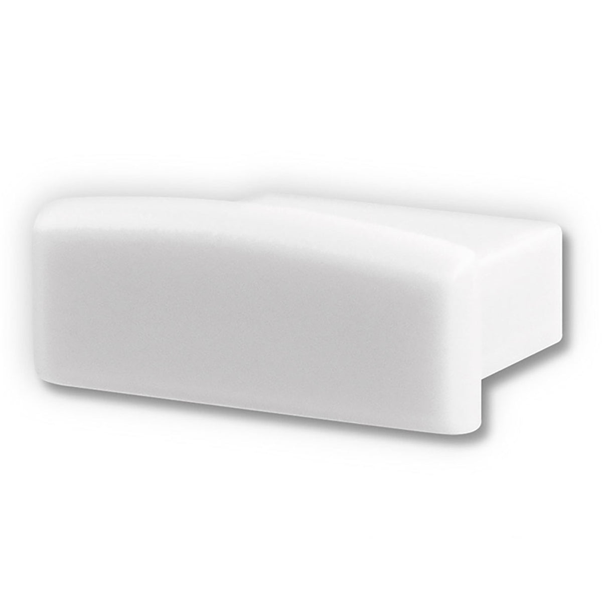 EC35W | Profielaccessoire | eindkap wit | voor SURF12 BORDERLESS FLAT/COVER3