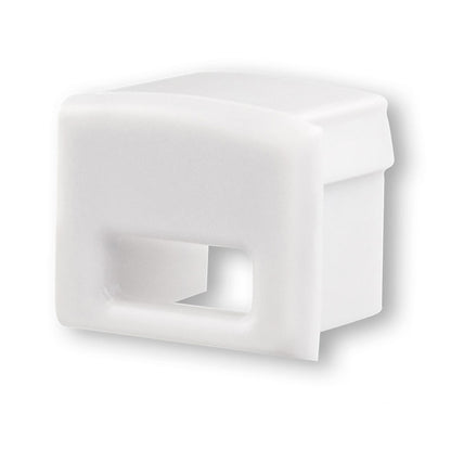 EC5W | Profielaccessoire | eindkap wit met kabeldoorvoer | voor SURF12