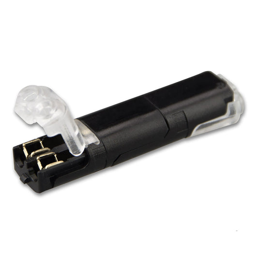 SLIM | Connector | kabelverbinder recht | 2-polig | tot 2x0,5mm²