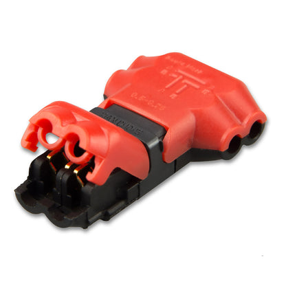 Connector | snelklem kabel | T-vorm | 2-polig