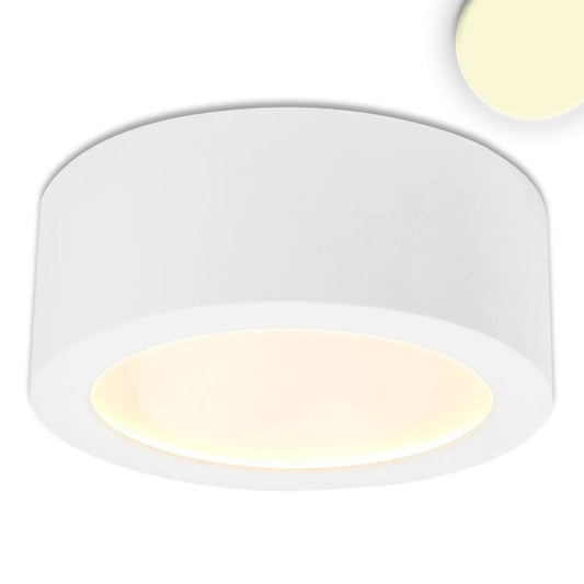 LUNA | Plafondlamp | opbouw rond | DN173 | indirect licht | 18W | warm wit | dimbaar | wit