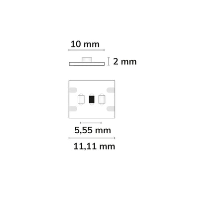 Linear10 CRI927 | LED-strip | 20m | 2700K | 6W/m | 24V | IP20