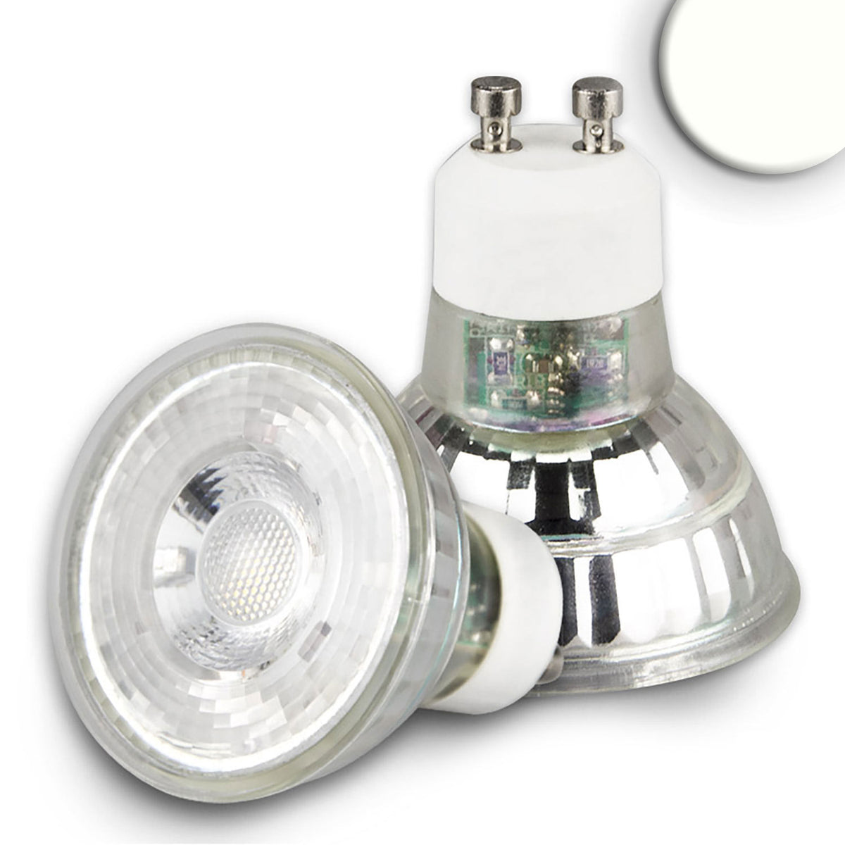 LED-lamp | GU10 | prismatisch | 5W | 45° | CRI90