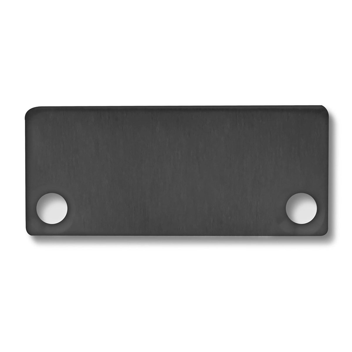 EC43 | Profielaccessoire | eindkap | zwart RAL 9005 | SURF/DIVE20 FLAT | COVER10 | 2 stuks
