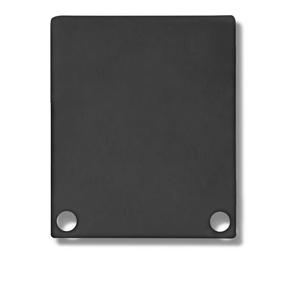 EC44 | Profielaccessoire | eindkap | zwart RAL 9005 | SURF/DIVE20 FLAT | COVER11 | 2 stuks